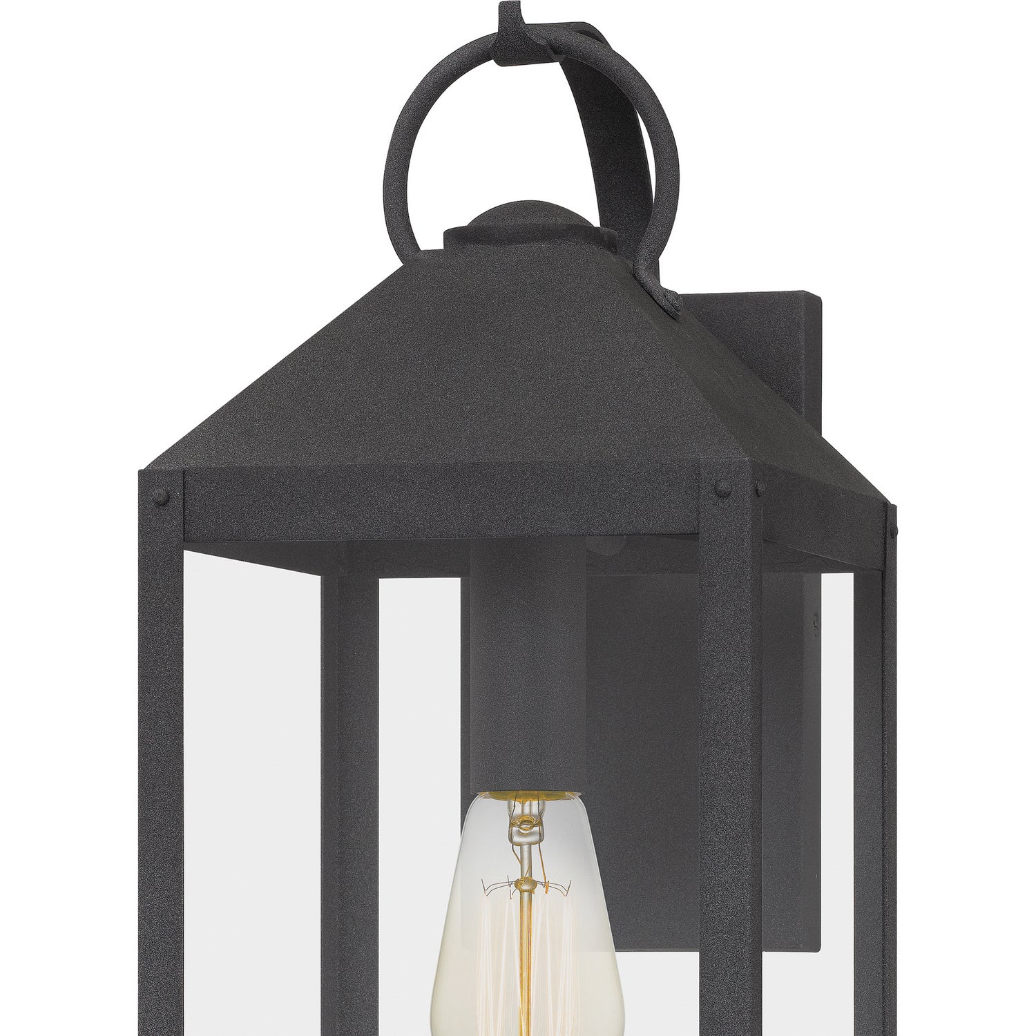 Quoizel - TPE8408MB - One Light Outdoor Wall Mount - Thorpe - Mottled Black