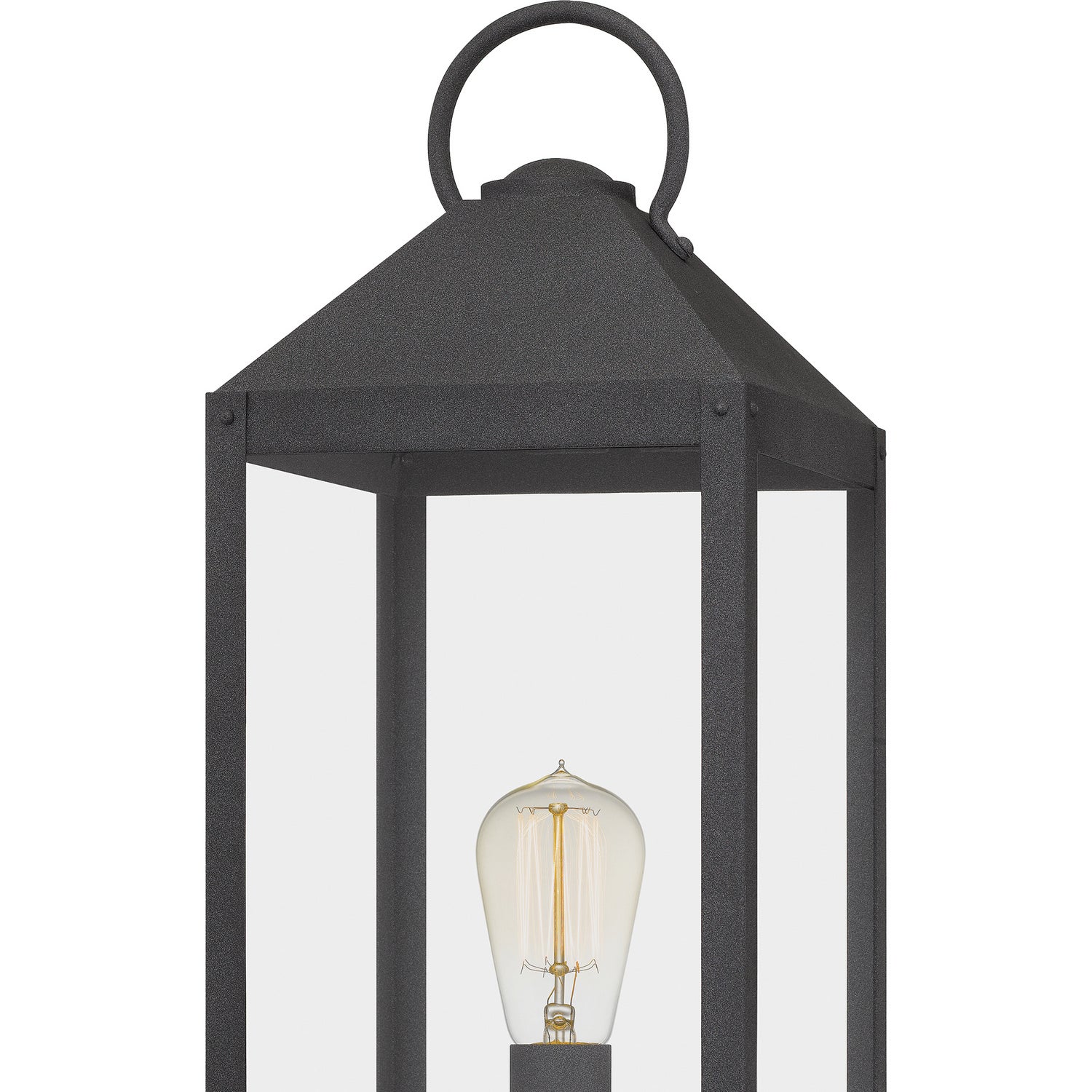 Quoizel - TPE9008MB - One Light Outdoor Post Mount - Thorpe - Mottled Black