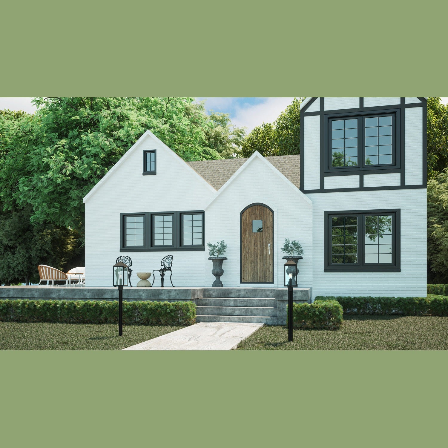 Quoizel - TPE9008MB - One Light Outdoor Post Mount - Thorpe - Mottled Black
