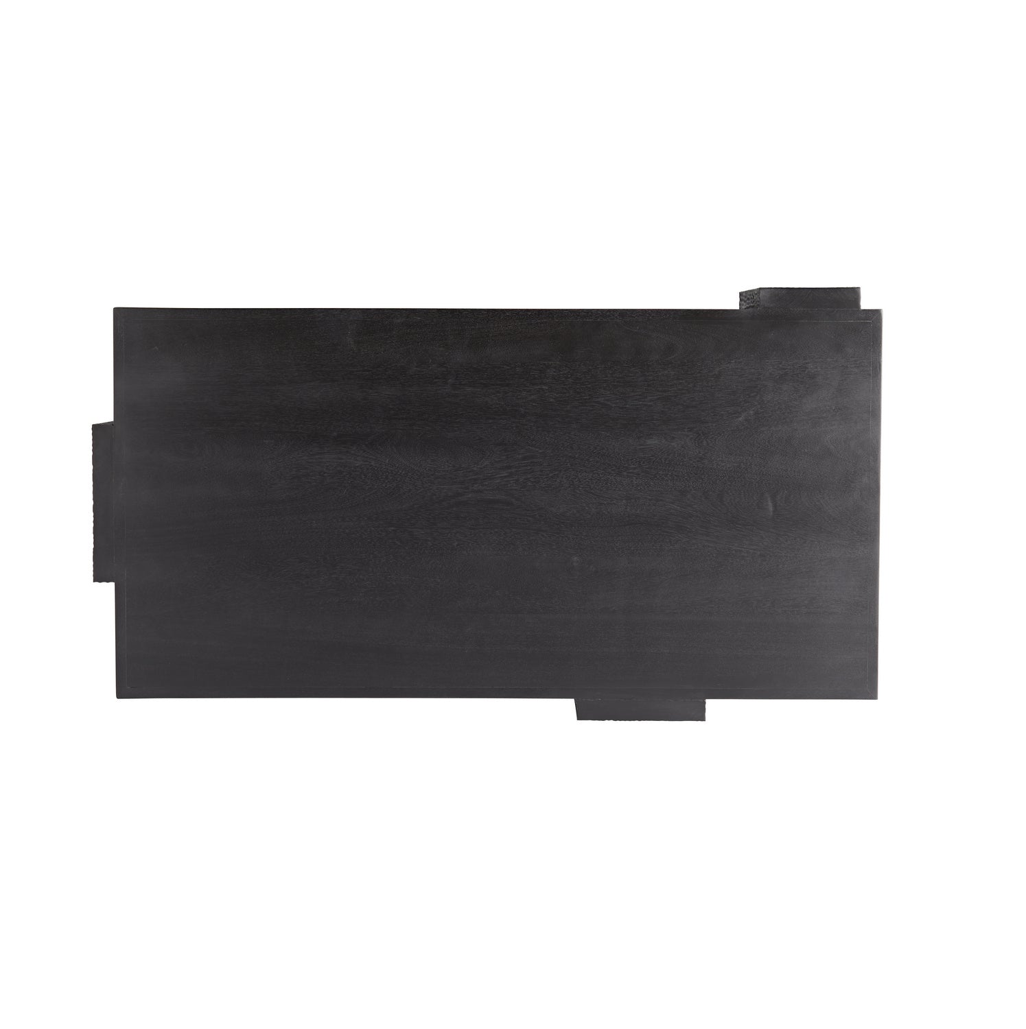 Arteriors - 4900 - Cocktail Table - Aiden - Handcarved Soft Black Waxed