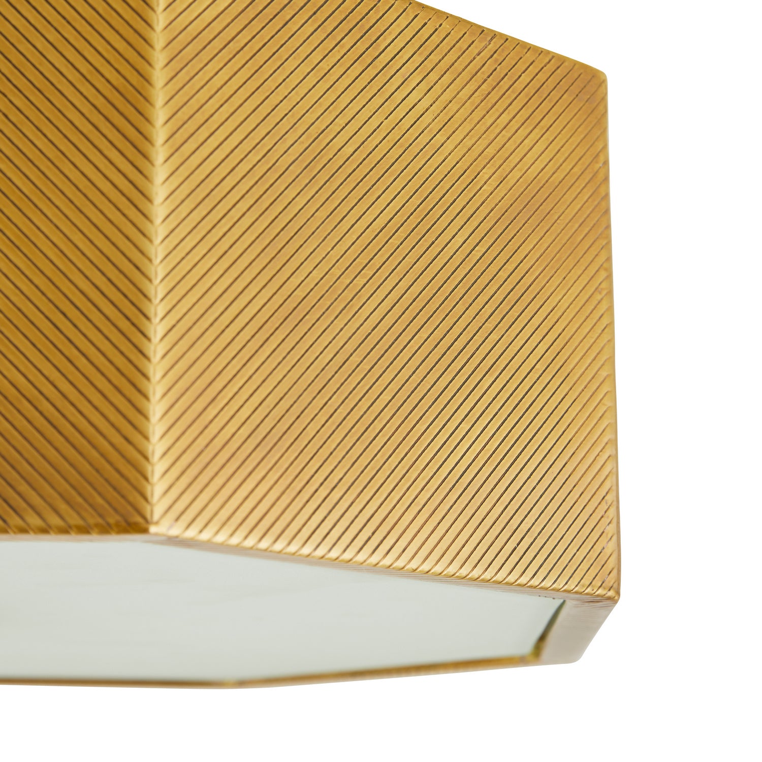 Arteriors - 44763 - Two Light Semi-Flush Mount - Grespan - Antique Brass