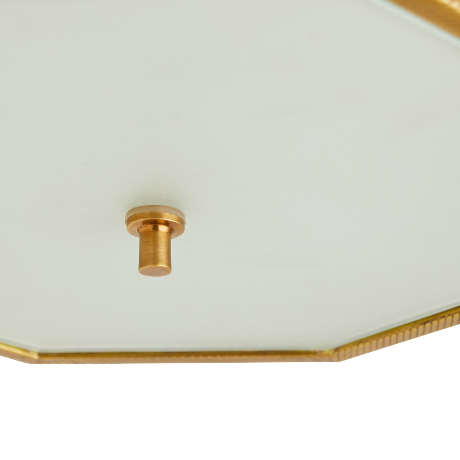 Arteriors - 44763 - Two Light Semi-Flush Mount - Grespan - Antique Brass