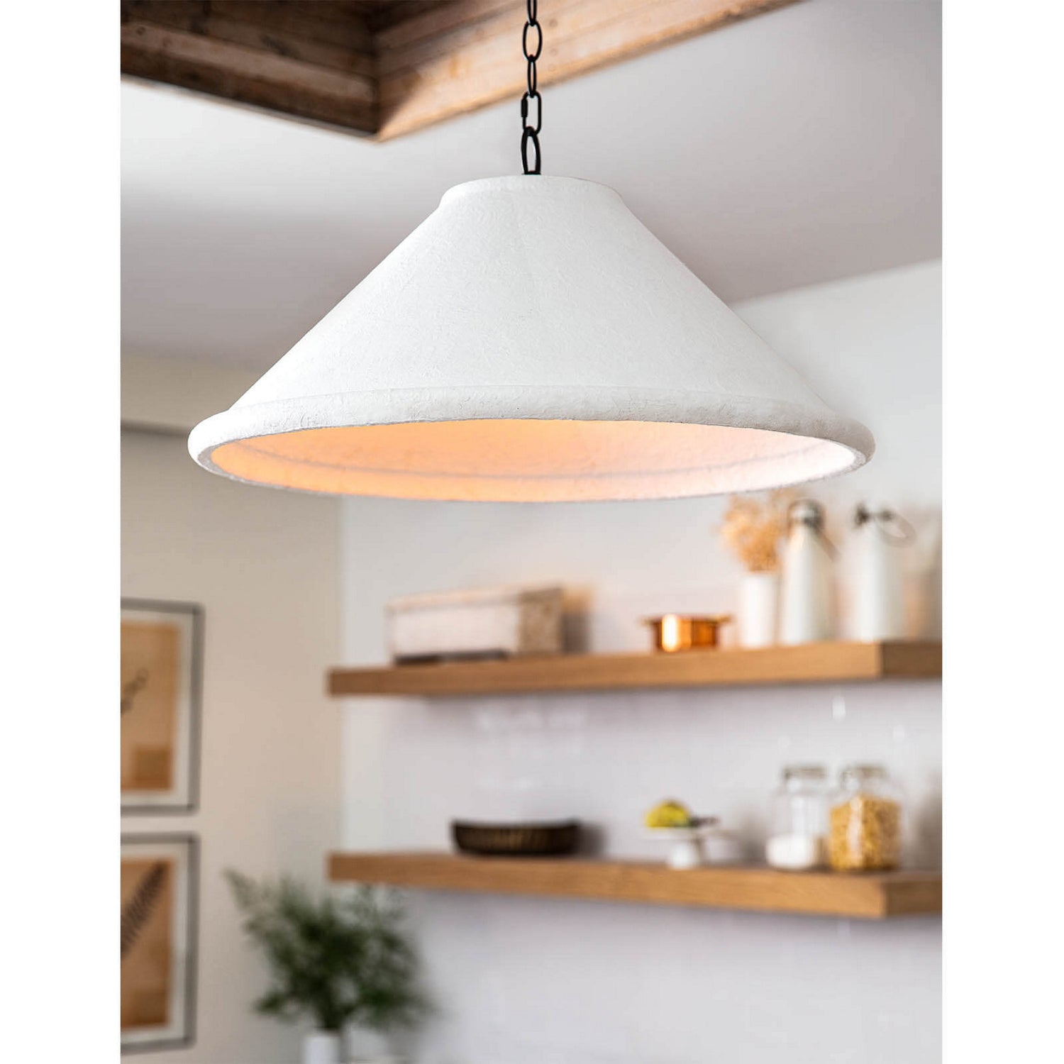 Regina Andrew - 16-1323 - Three Light Pendant - Southern - White