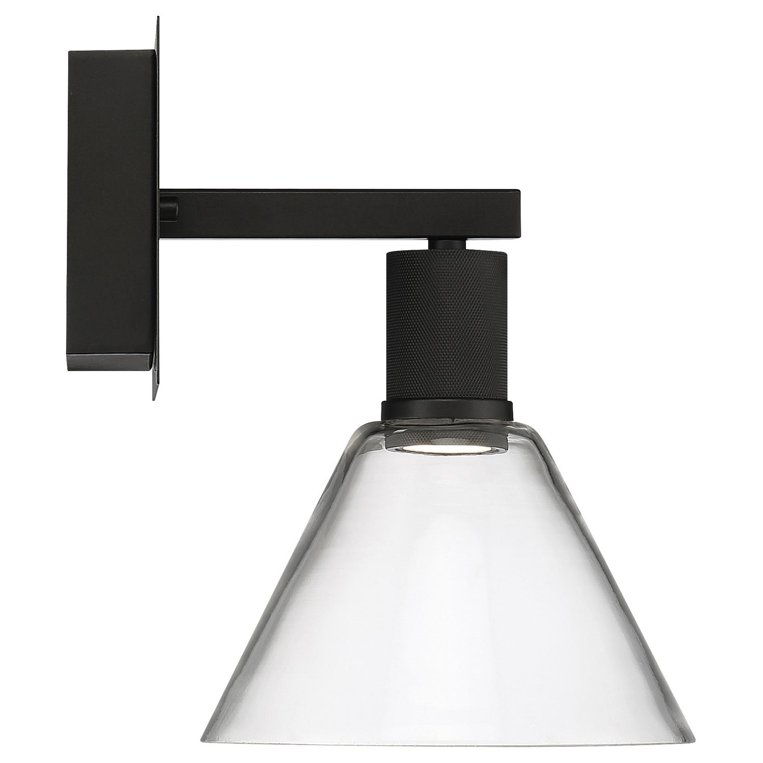 Access - 63143LEDD-MBL/CLR - LED Wall Sconce - Port Nine Martini - Matte Black