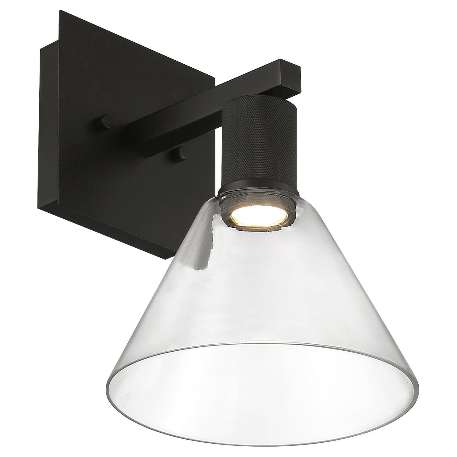 Access - 63143LEDD-MBL/CLR - LED Wall Sconce - Port Nine Martini - Matte Black