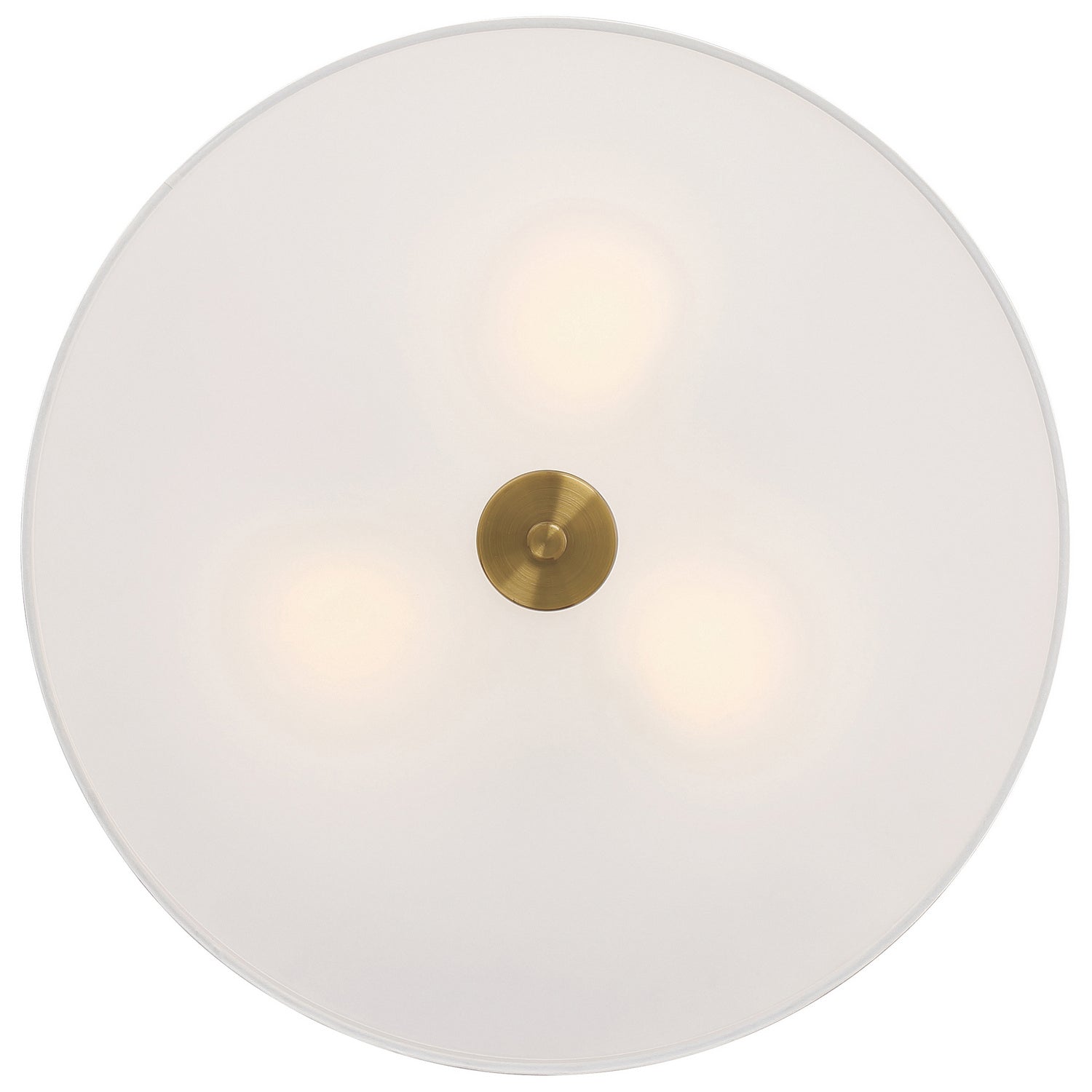 Access - 64063LEDDLP-BS/WH - LED Flush Mount - Mid Town - Brushed Steel