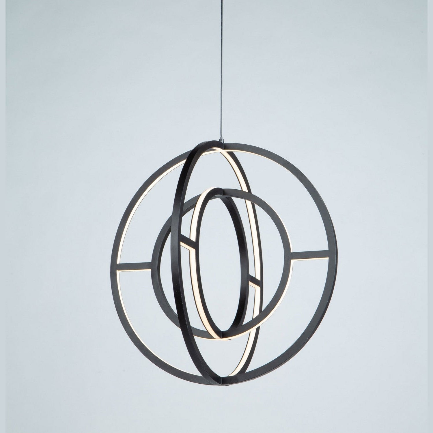 Artcraft - AC6659BK - LED Chandelier - Celestial - Matte Black