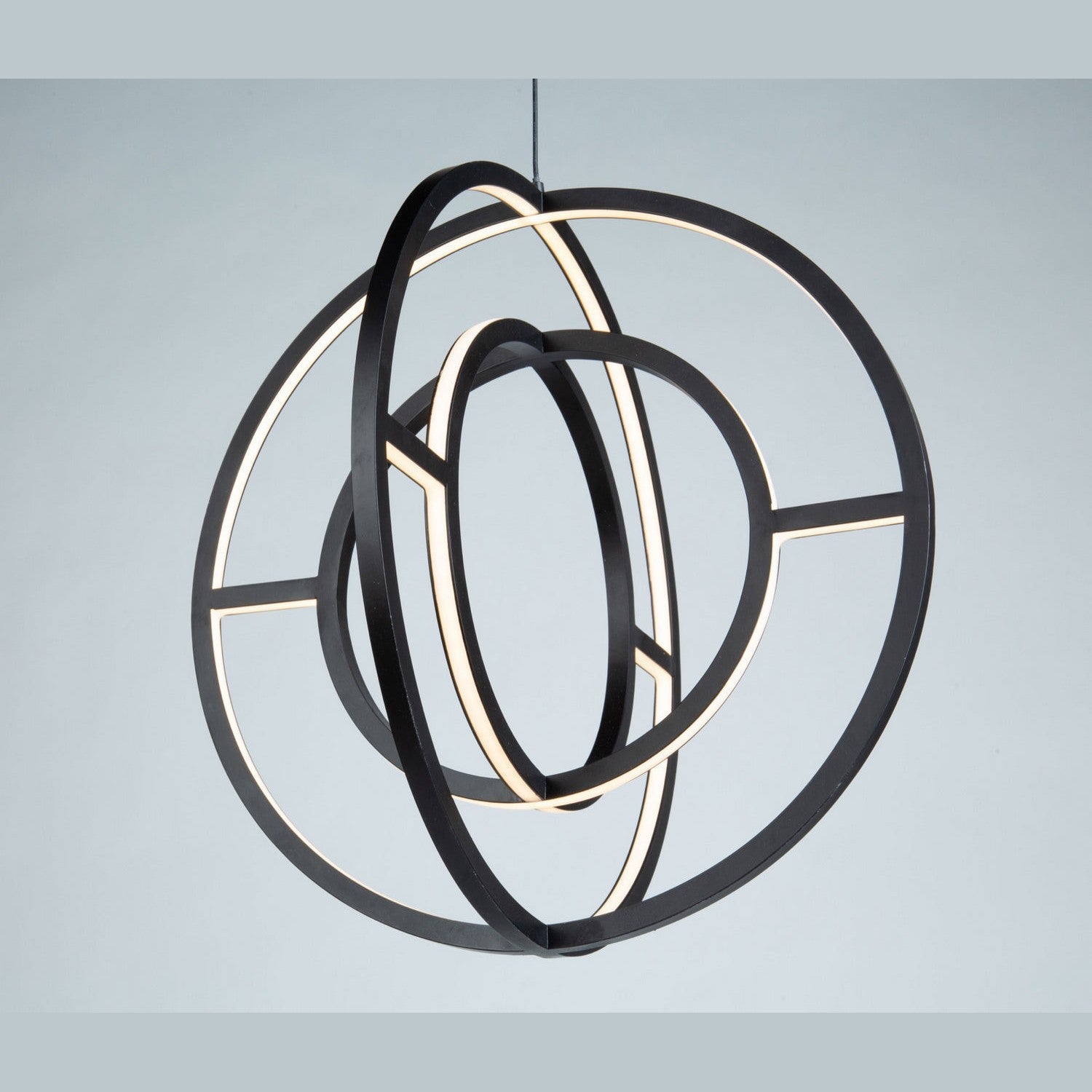 Artcraft - AC6659BK - LED Chandelier - Celestial - Matte Black