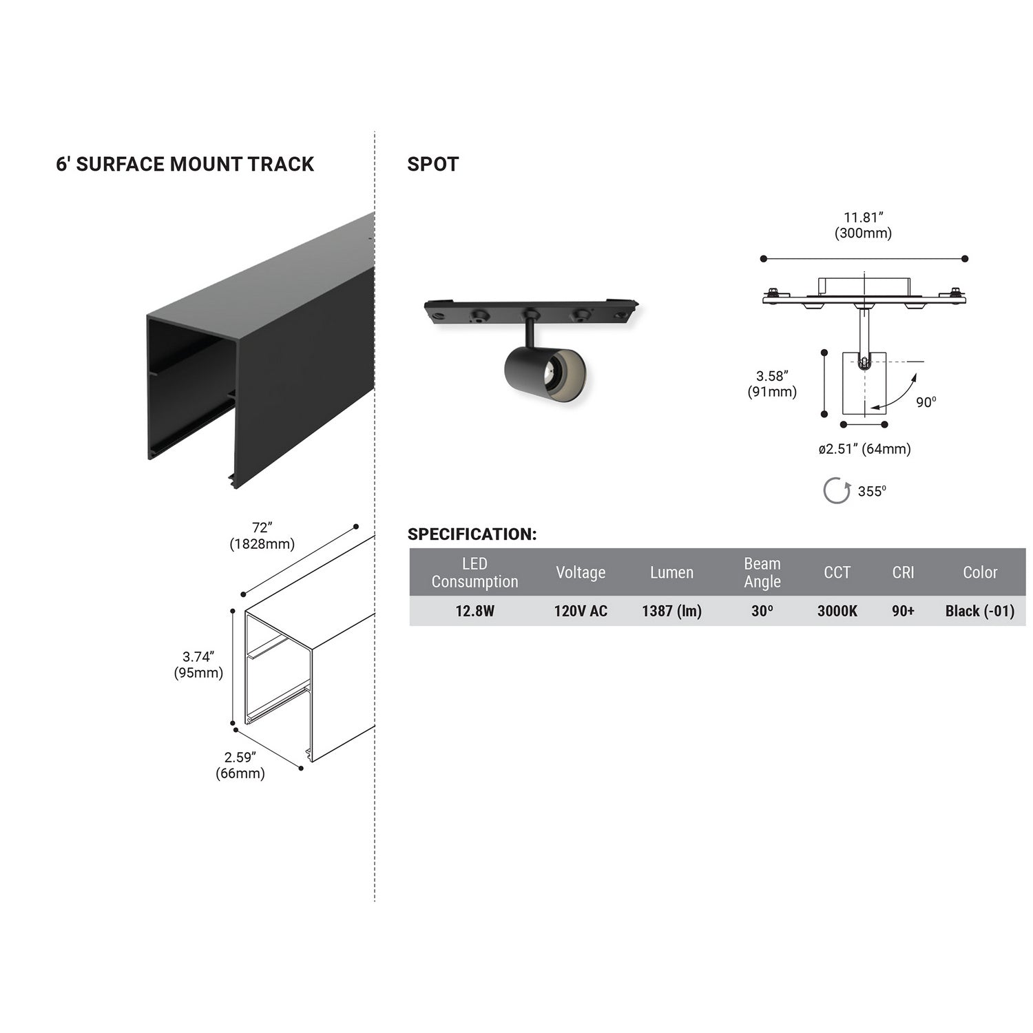 Eurofase - 38451-010 - LED Surface Mount - Black