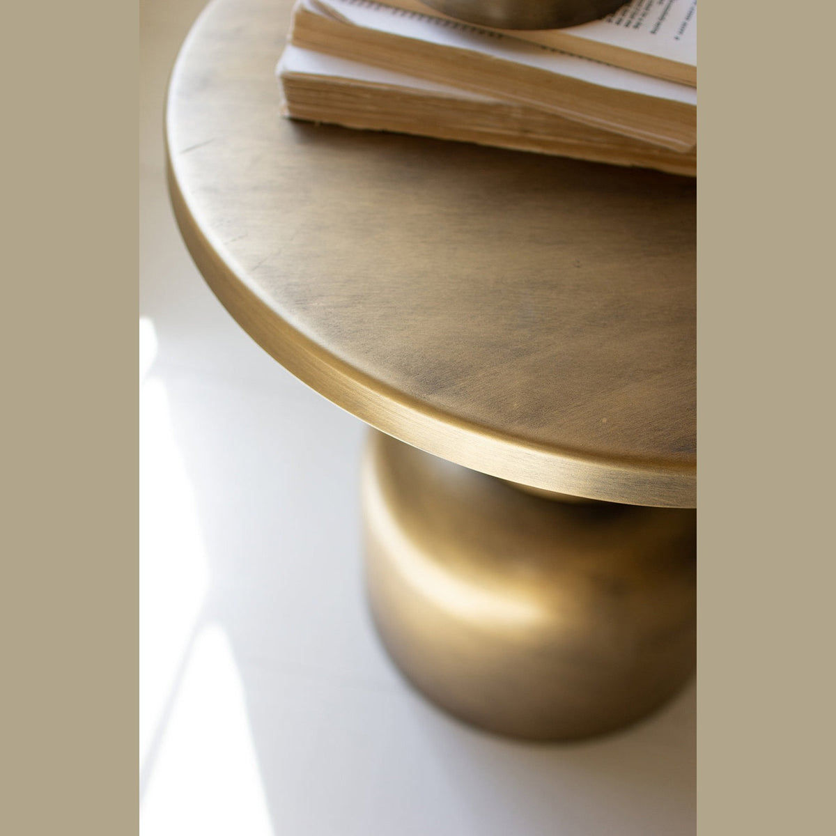 Kalalou - CBB1131 - Accent Table - Gold