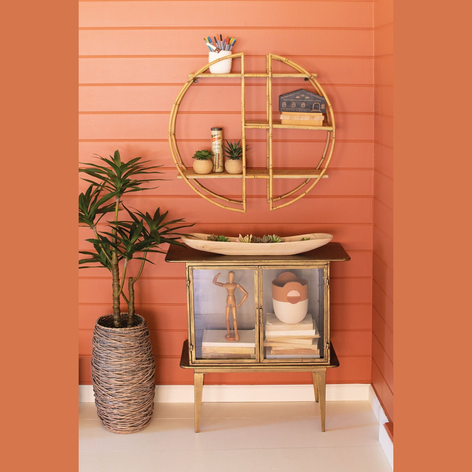 Kalalou - CLL2547 - Cabinet - Gold