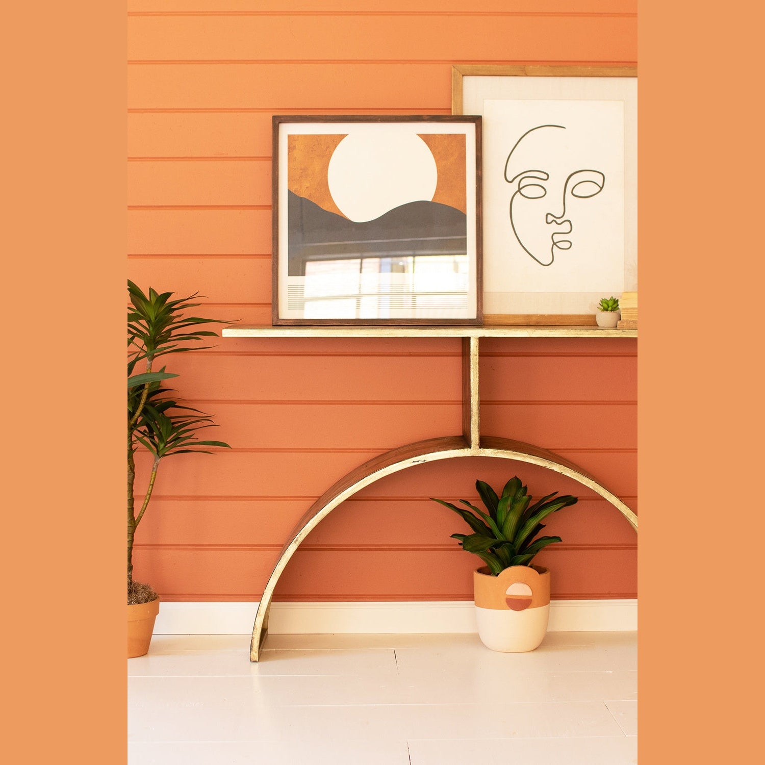 Kalalou - CLL2548 - Console Table - Gold