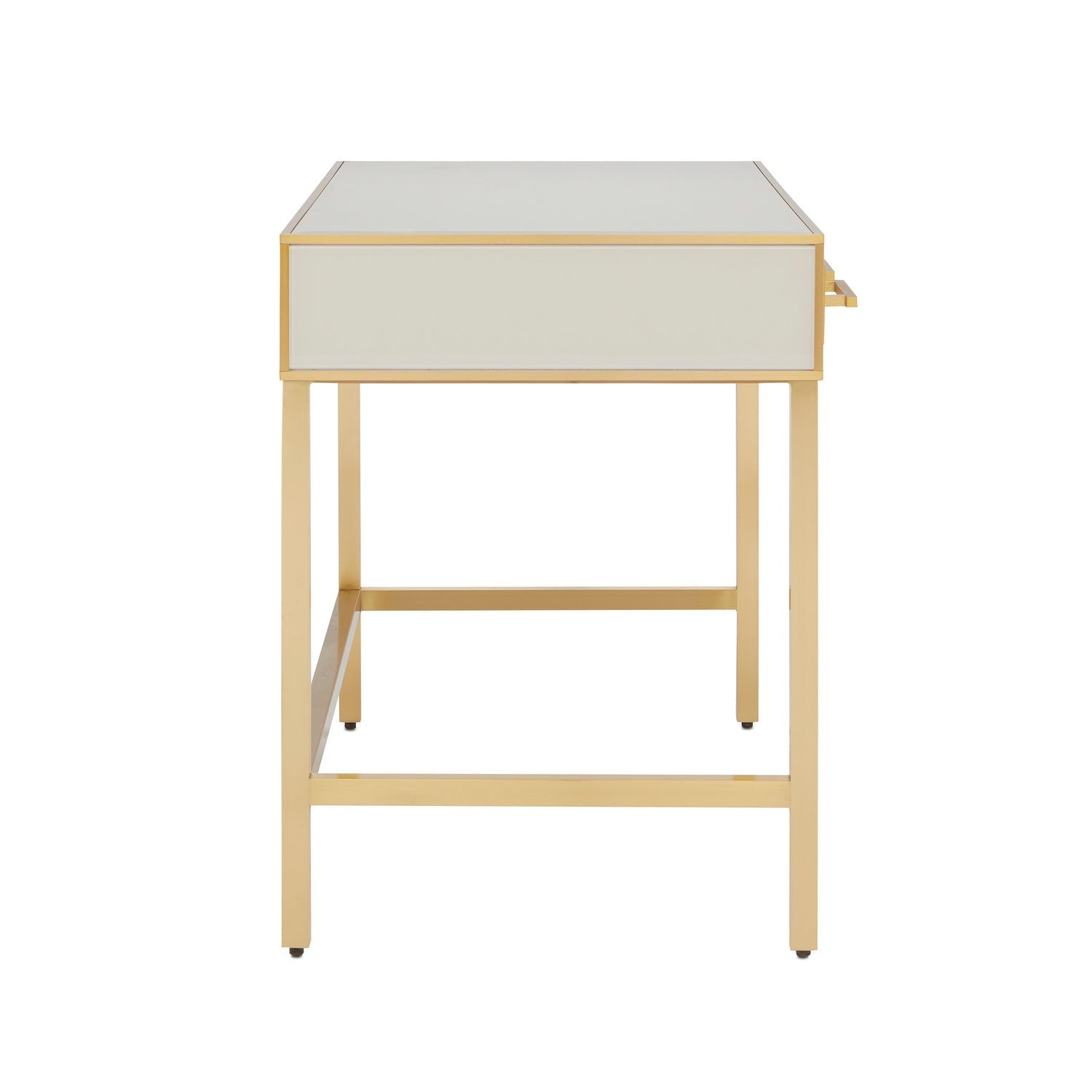 Currey and Company - 3000-0185 - Vanity - Arden Collection - Ivory/Satin Brass