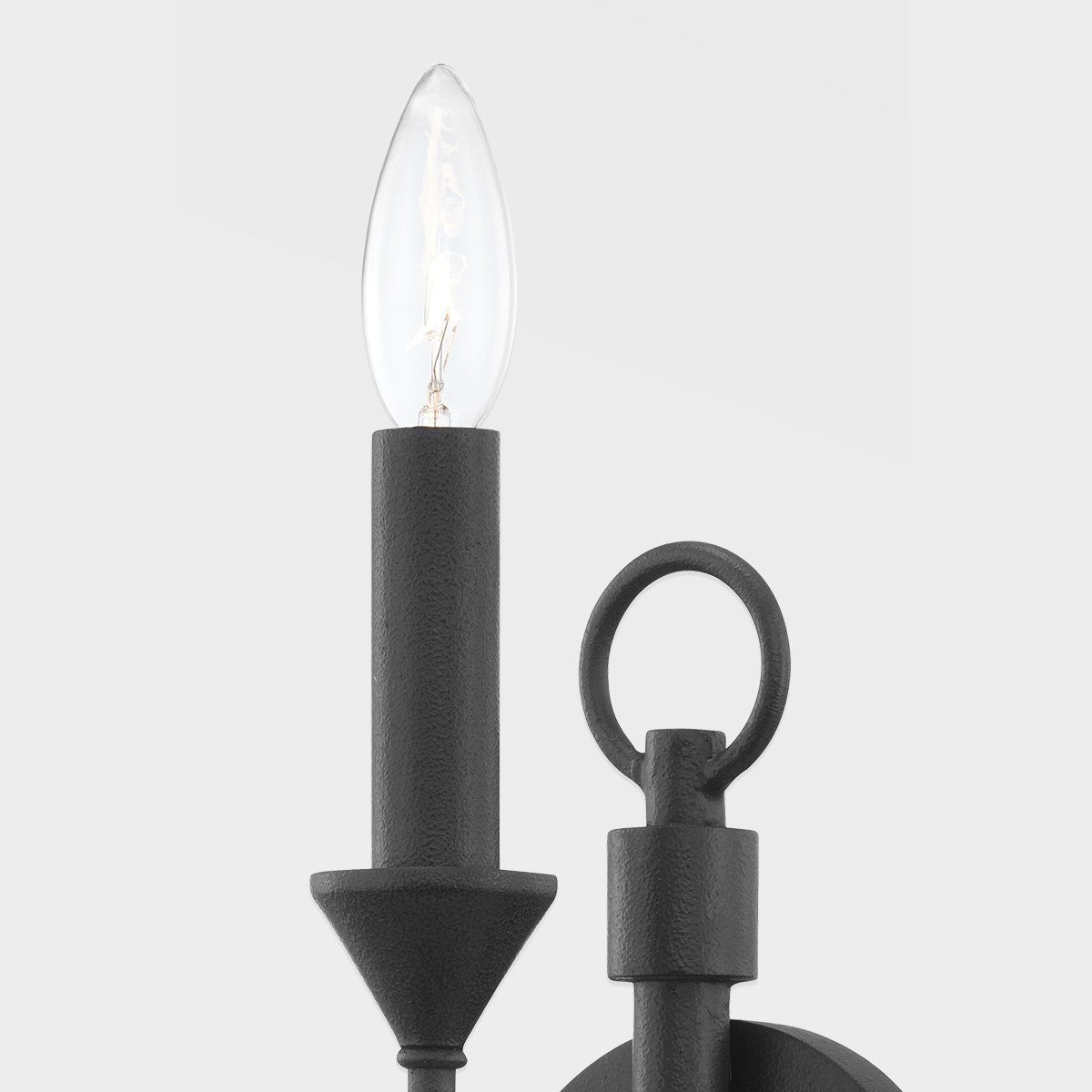 Troy Lighting - B1001-FOR - One Light Wall Sconce - Cate - Forged Iron