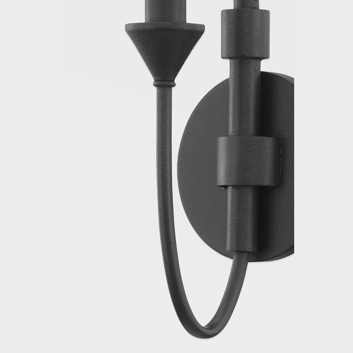 Troy Lighting - B1001-FOR - One Light Wall Sconce - Cate - Forged Iron