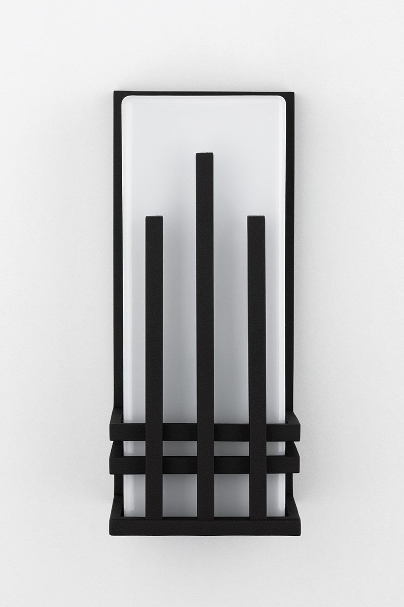Troy Lighting - B5411-TBK - One Light Wall Sconce - San Mateo - Textured Black