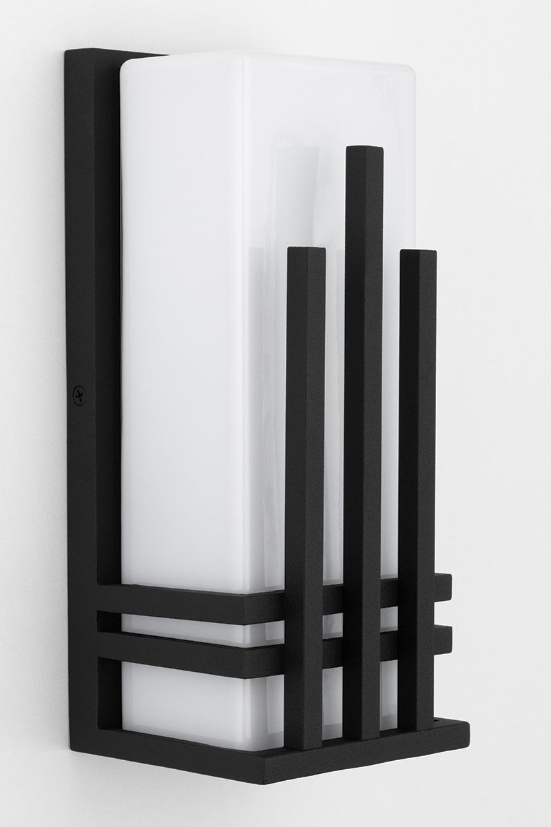 Troy Lighting - B5411-TBK - One Light Wall Sconce - San Mateo - Textured Black