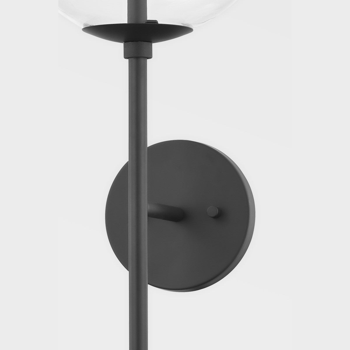 Troy Lighting - B8201-SBK - One Light Wall Sconce - Madrid - Soft Black