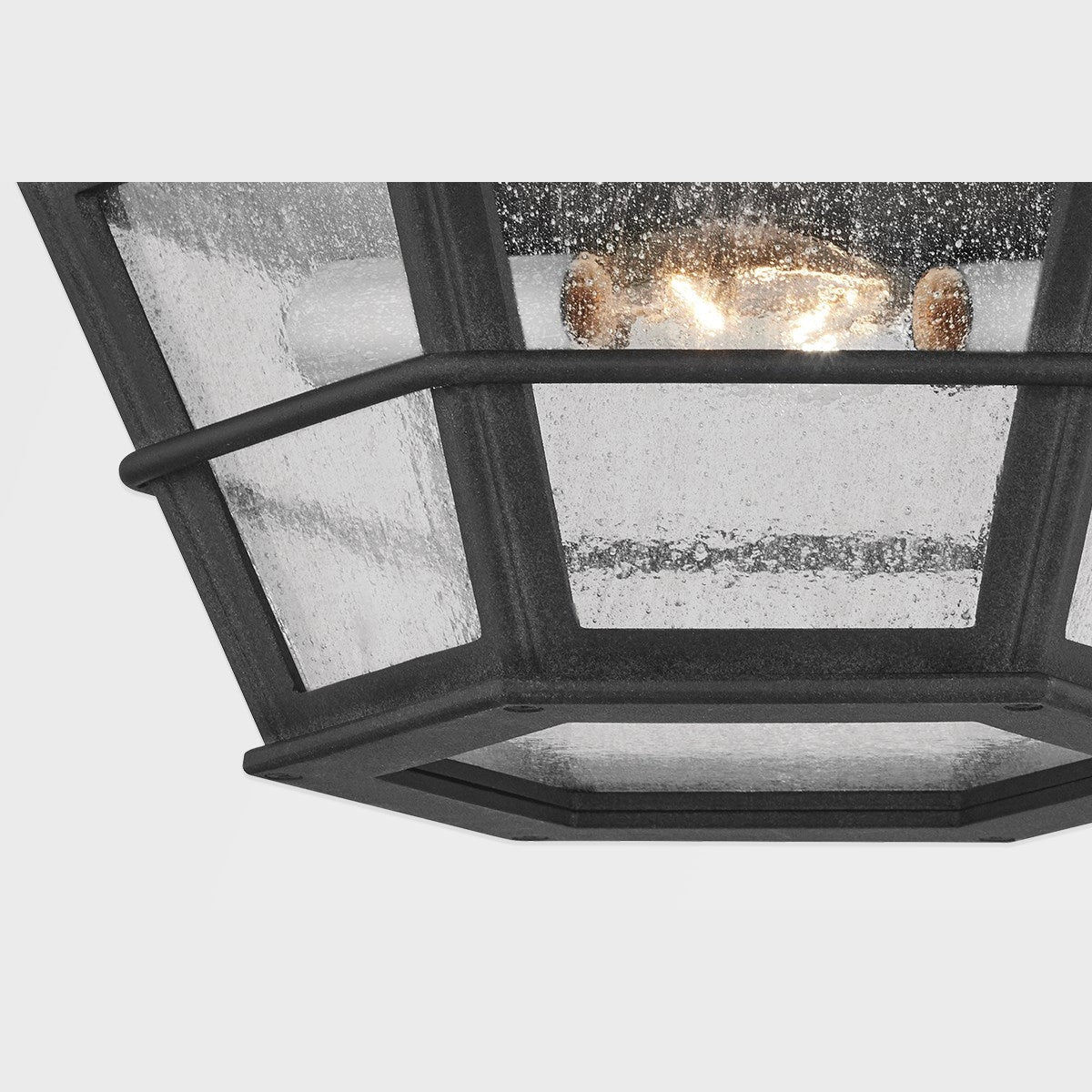 Troy Lighting - C2514-FRN - Two Light Flush Mount - Lake County - French Iron