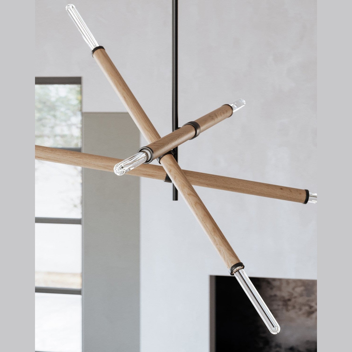 Troy Lighting - F6706-SBK - Six Light Chandelier - Cruiz - Soft Black