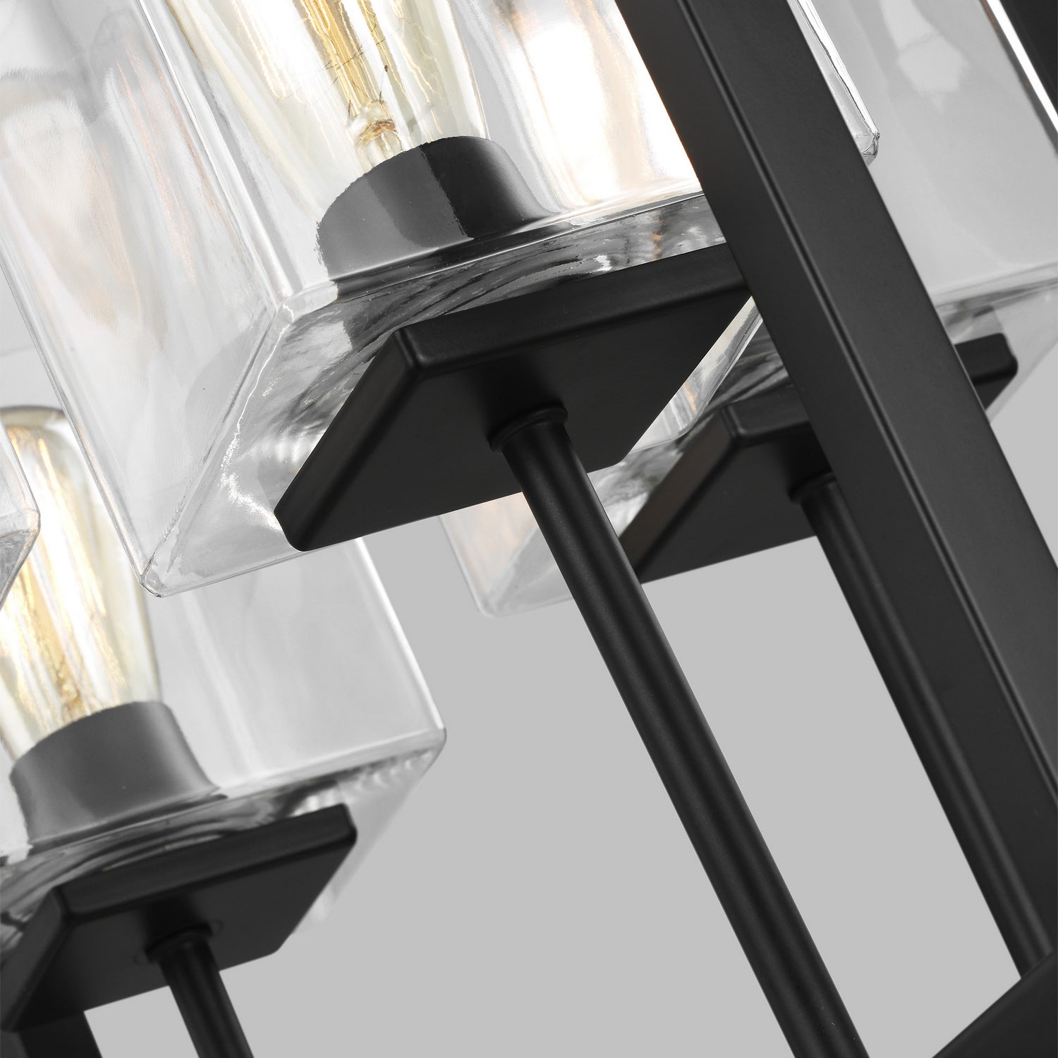 Generation Lighting - 5241504-112 - Four Light Hall / Foyer - Mitte - Midnight Black