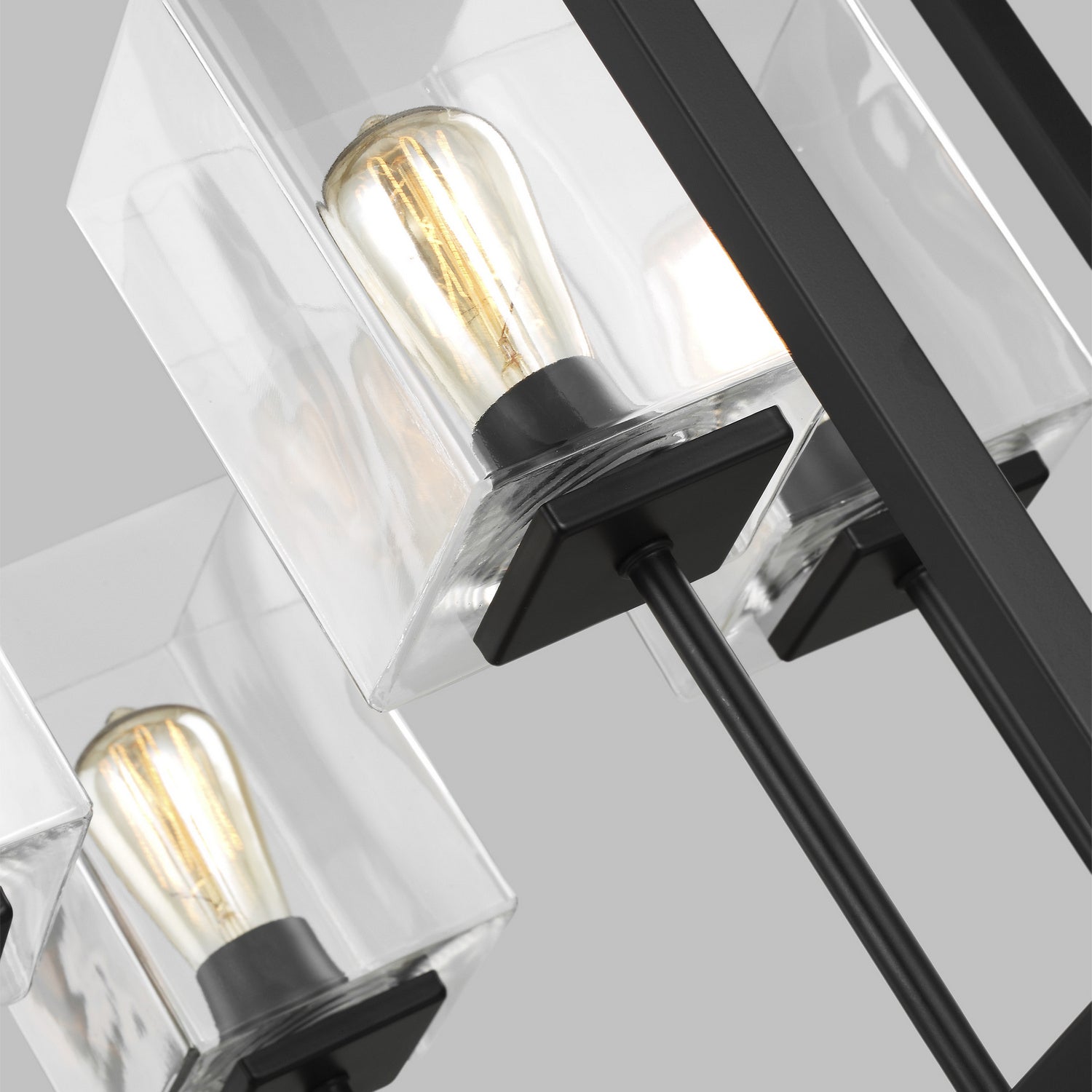 Generation Lighting - 5341504-112 - Four Light Hall / Foyer - Mitte - Midnight Black