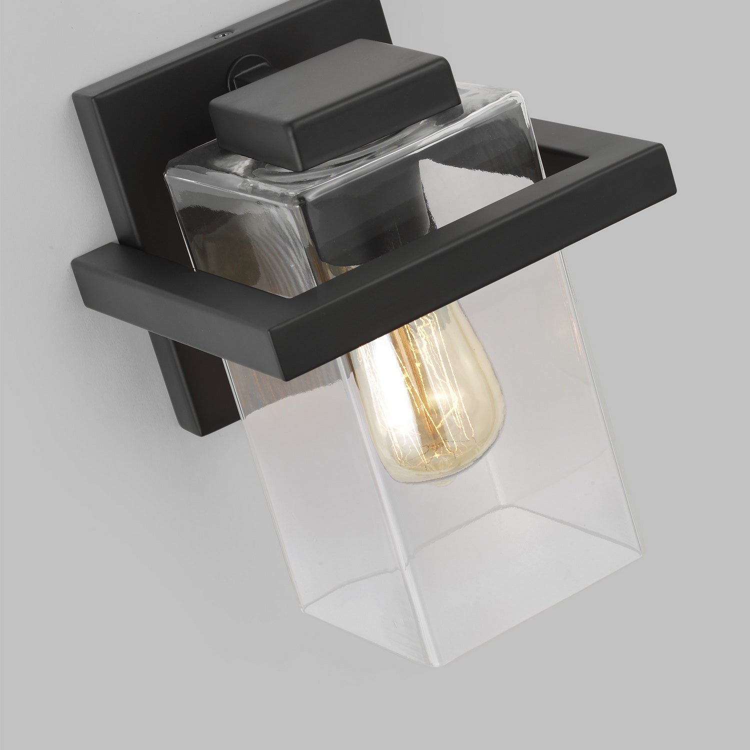 Generation Lighting - 4141501-112 - One Light Wall / Bath Sconce - Mitte - Midnight Black