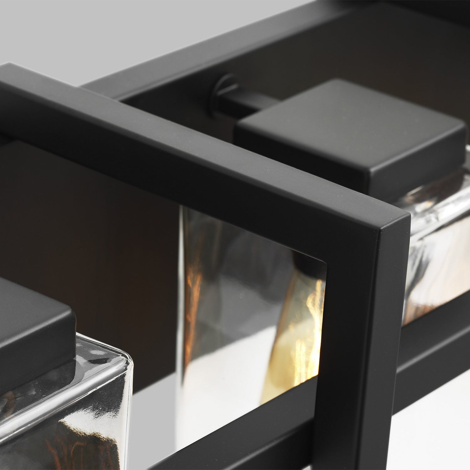 Generation Lighting - 4441504-112 - Four Light Wall / Bath - Mitte - Midnight Black