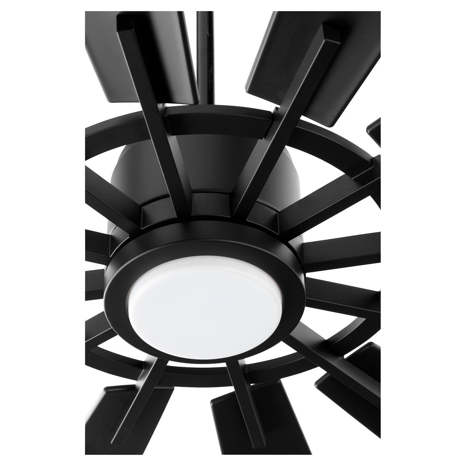 Quorum - 46012-59 - 60"Patio Fan - Cirque - Matte Black