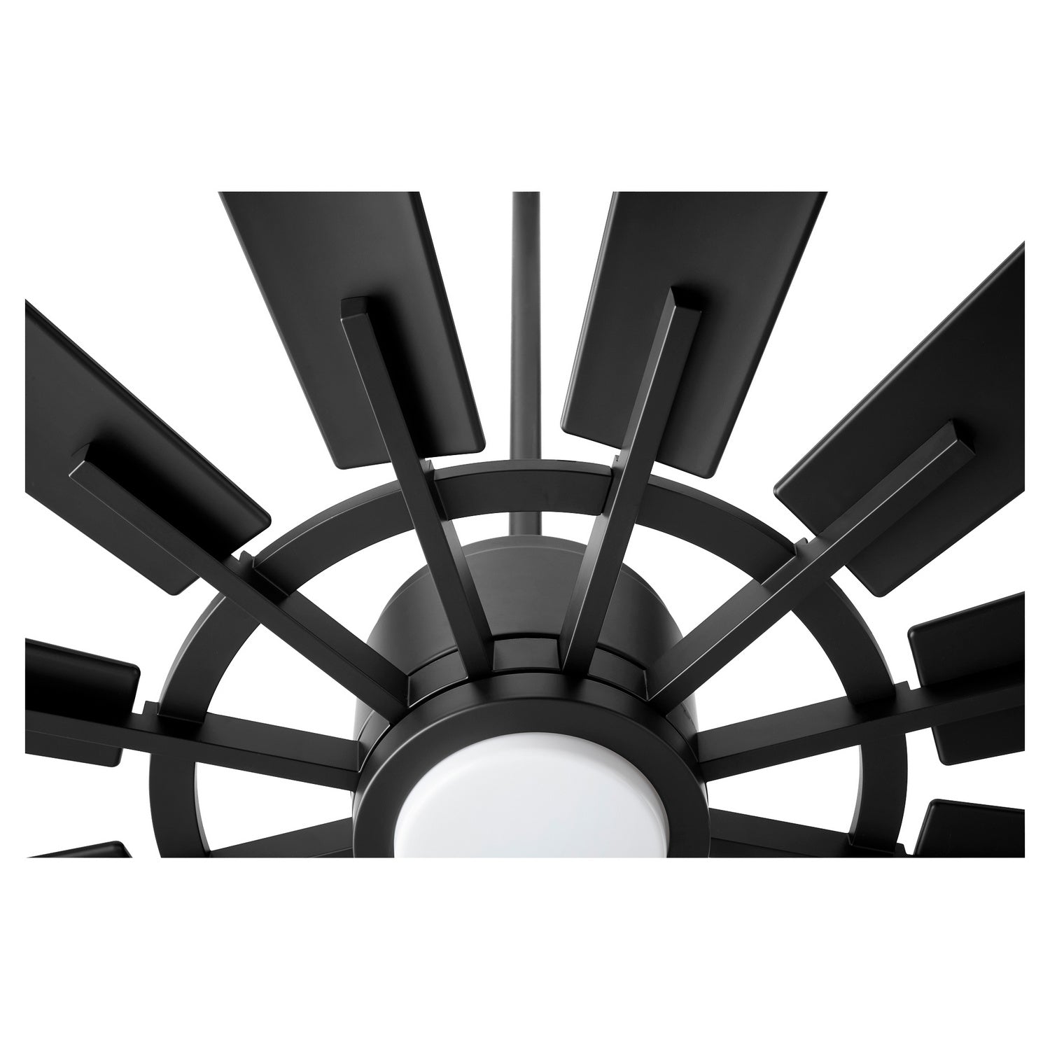 Quorum - 47212-59 - 72"Patio Fan - Cirque - Matte Black