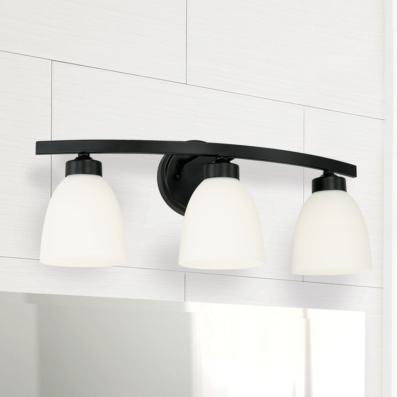 Capital Lighting - 114331MB-333 - Three Light Vanity - Jameson - Matte Black