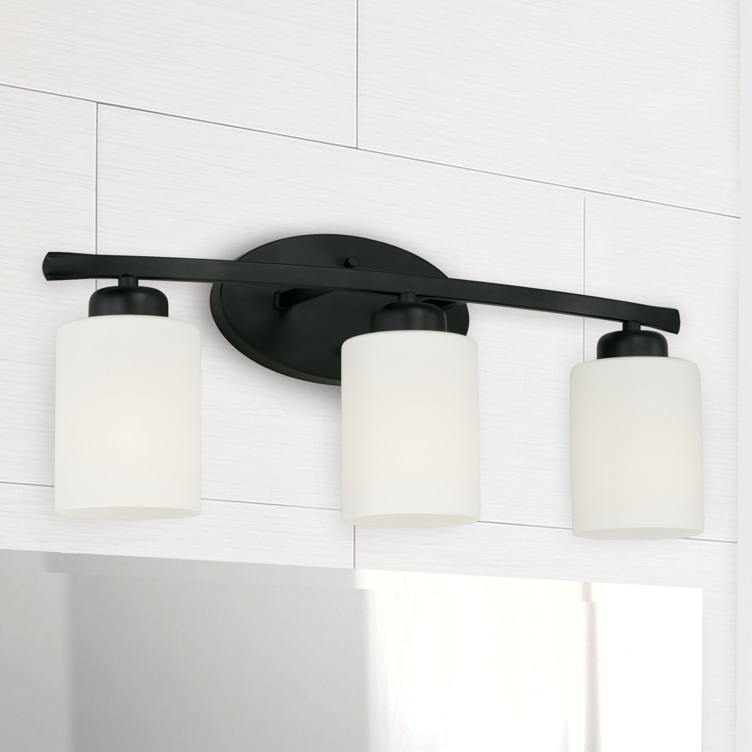 Capital Lighting - 115231MB-338 - Three Light Vanity - Dixon - Matte Black