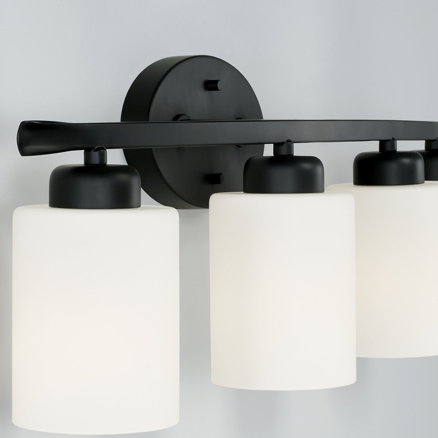 Capital Lighting - 115241MB-338 - Four Light Vanity - Dixon - Matte Black