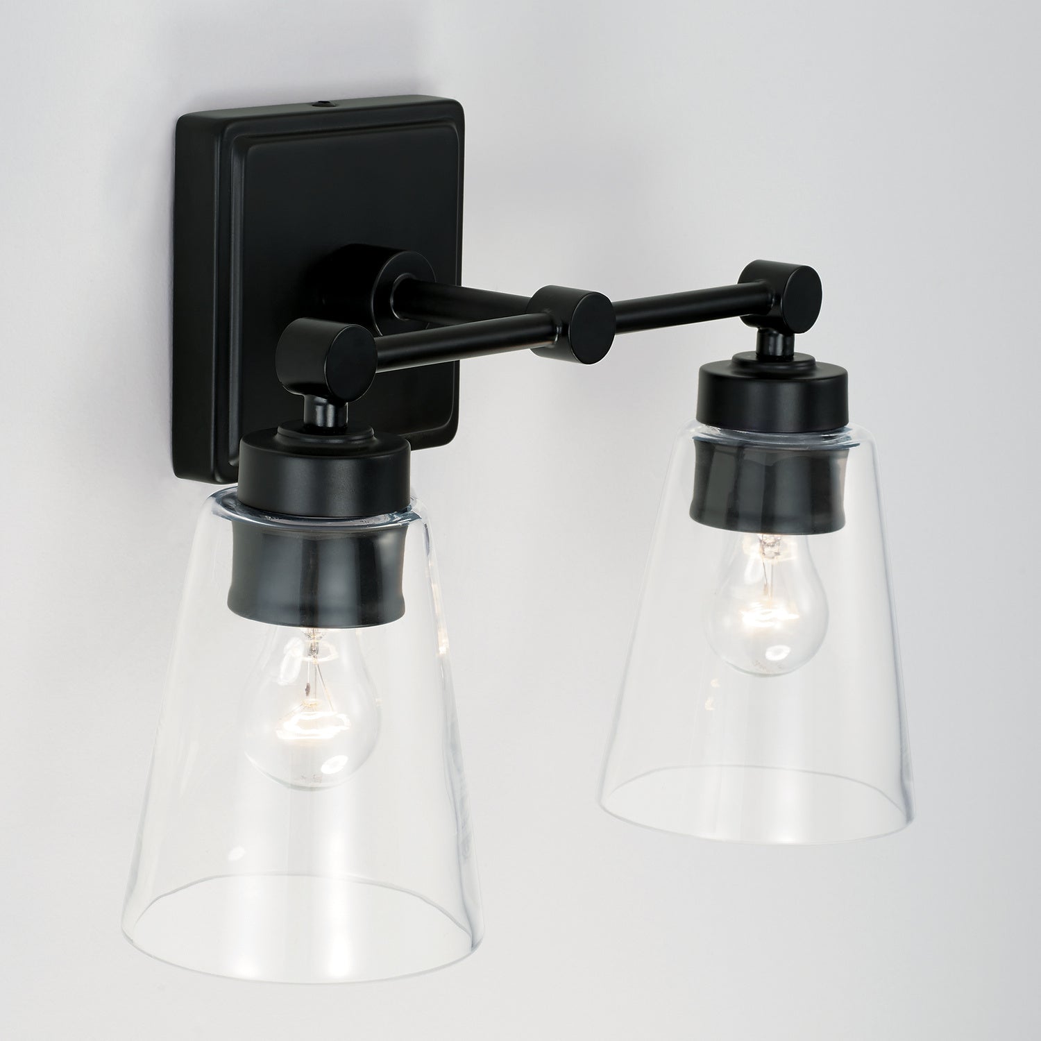 Capital Lighting - 121821MB-432 - Two Light Vanity - Rory - Matte Black