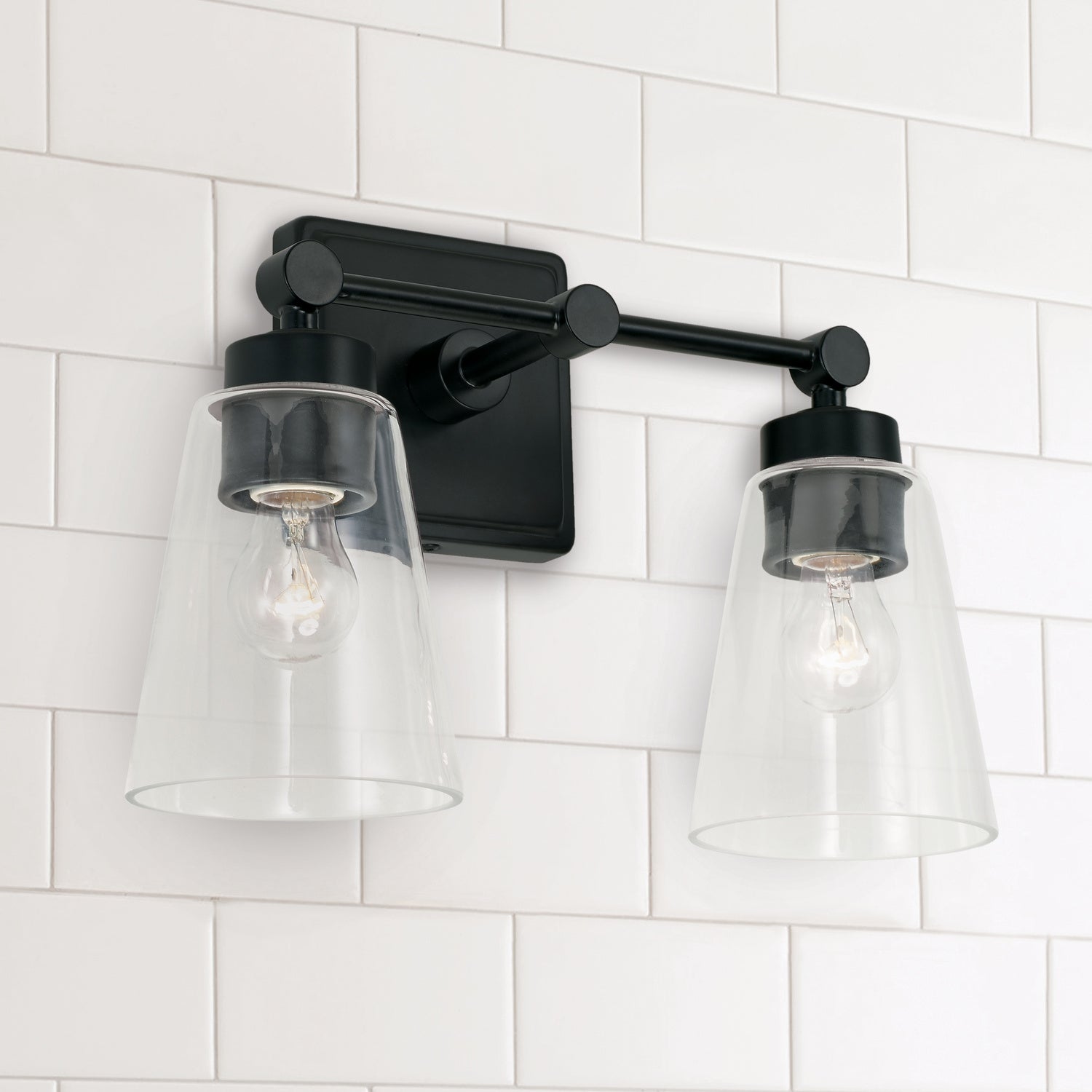 Capital Lighting - 121821MB-432 - Two Light Vanity - Rory - Matte Black
