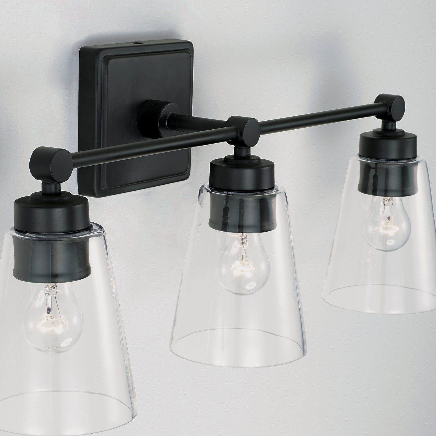 Capital Lighting - 121831MB-432 - Three Light Vanity - Rory - Matte Black