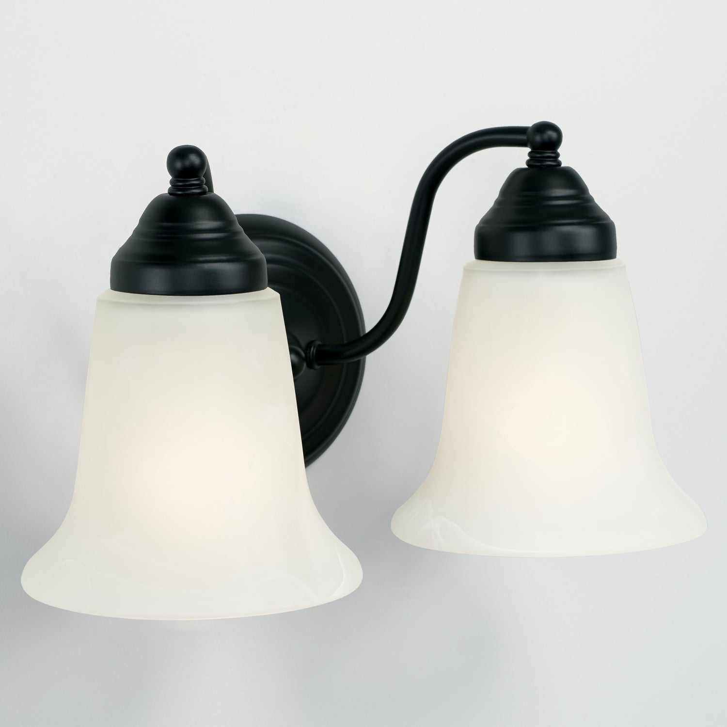 Capital Lighting - 1362MB-117 - Two Light Vanity - Brady - Matte Black