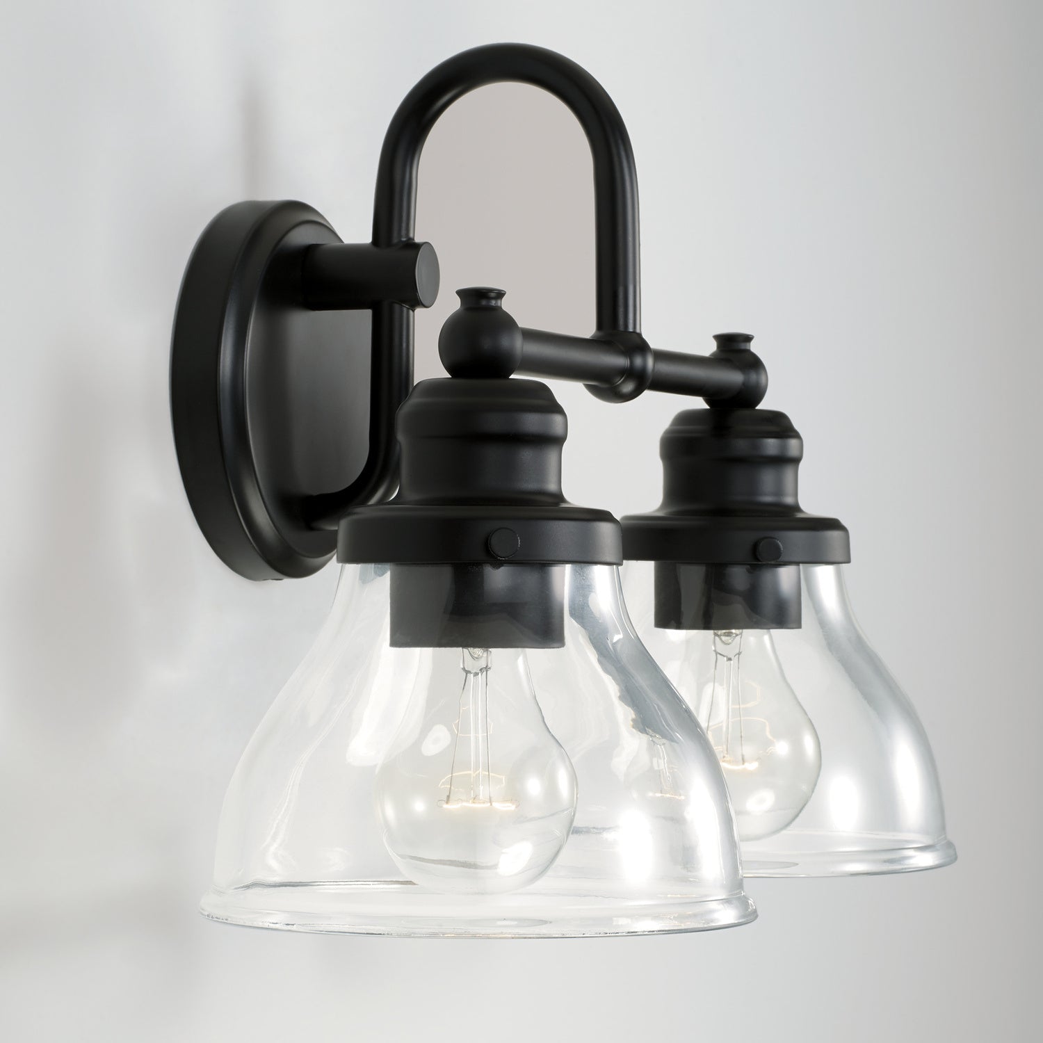 Capital Lighting - 8302MB-461 - Two Light Vanity - Baxter - Matte Black