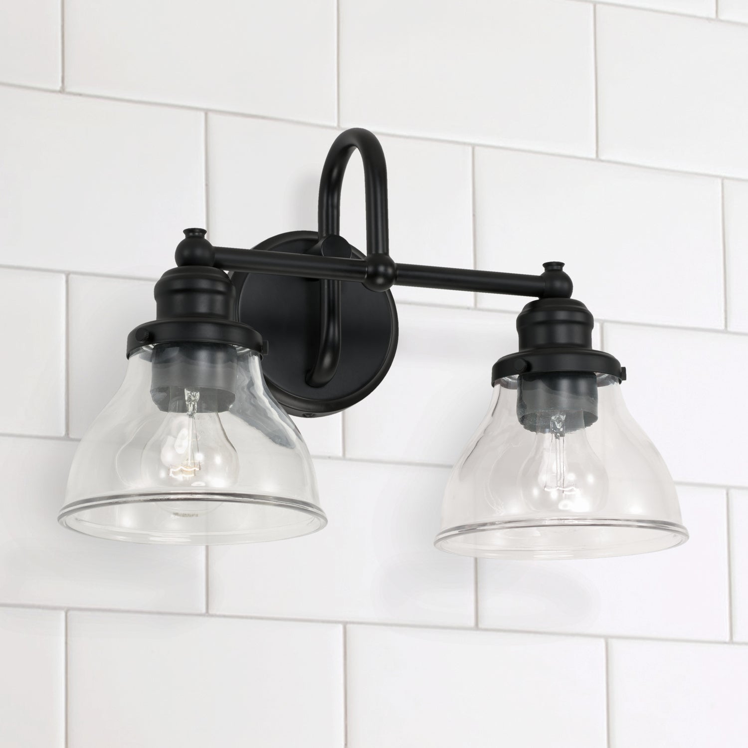 Capital Lighting - 8302MB-461 - Two Light Vanity - Baxter - Matte Black