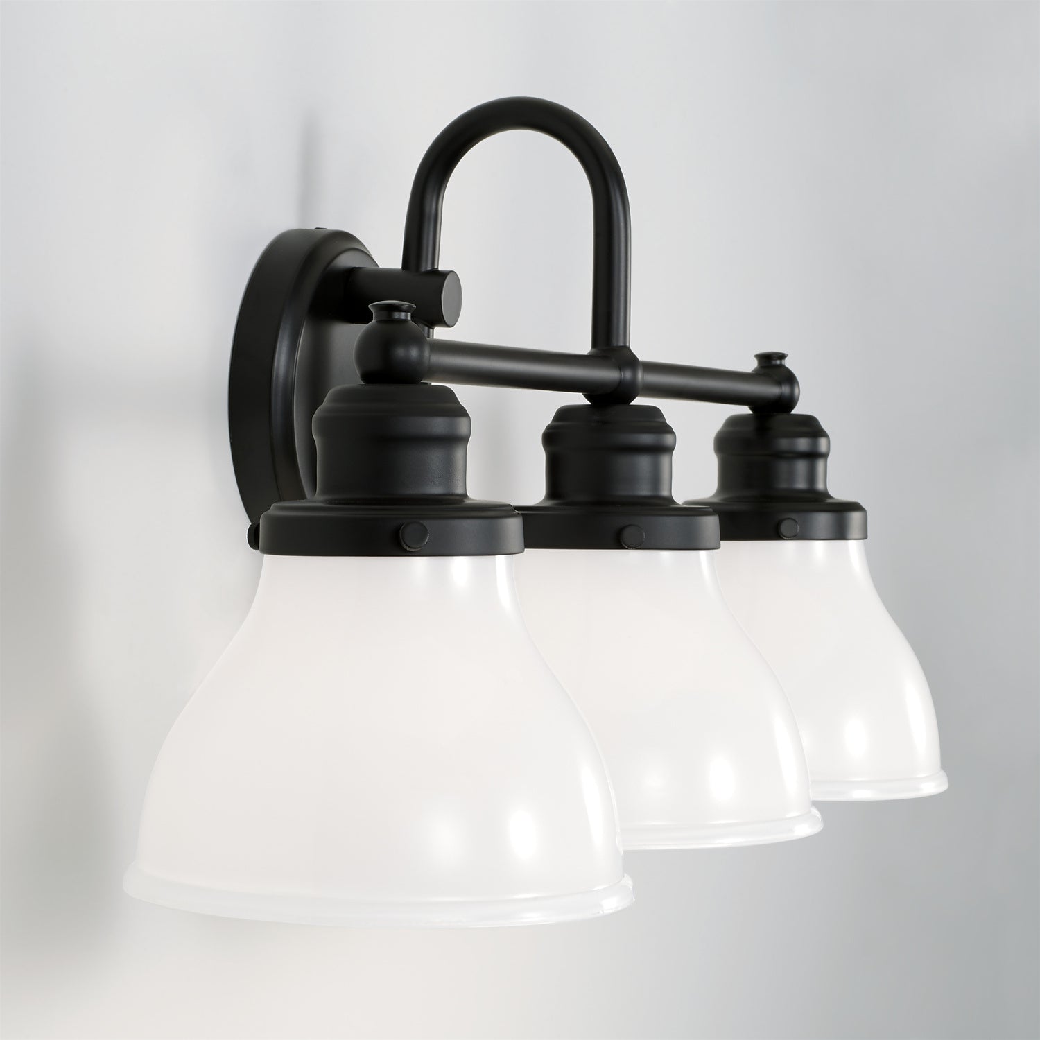 Capital Lighting - 8303MB-128 - Three Light Vanity - Baxter - Matte Black