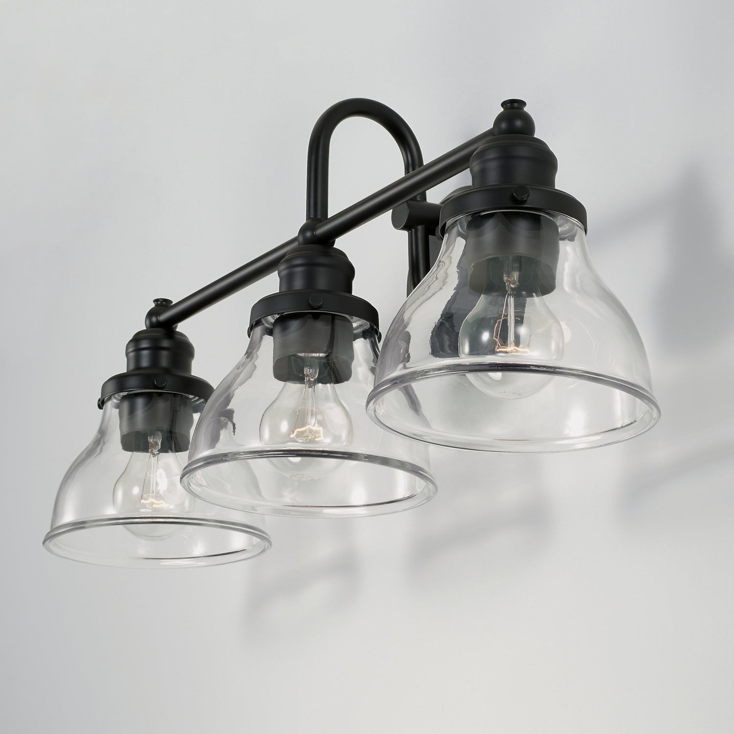 Capital Lighting - 8303MB-461 - Three Light Vanity - Baxter - Matte Black