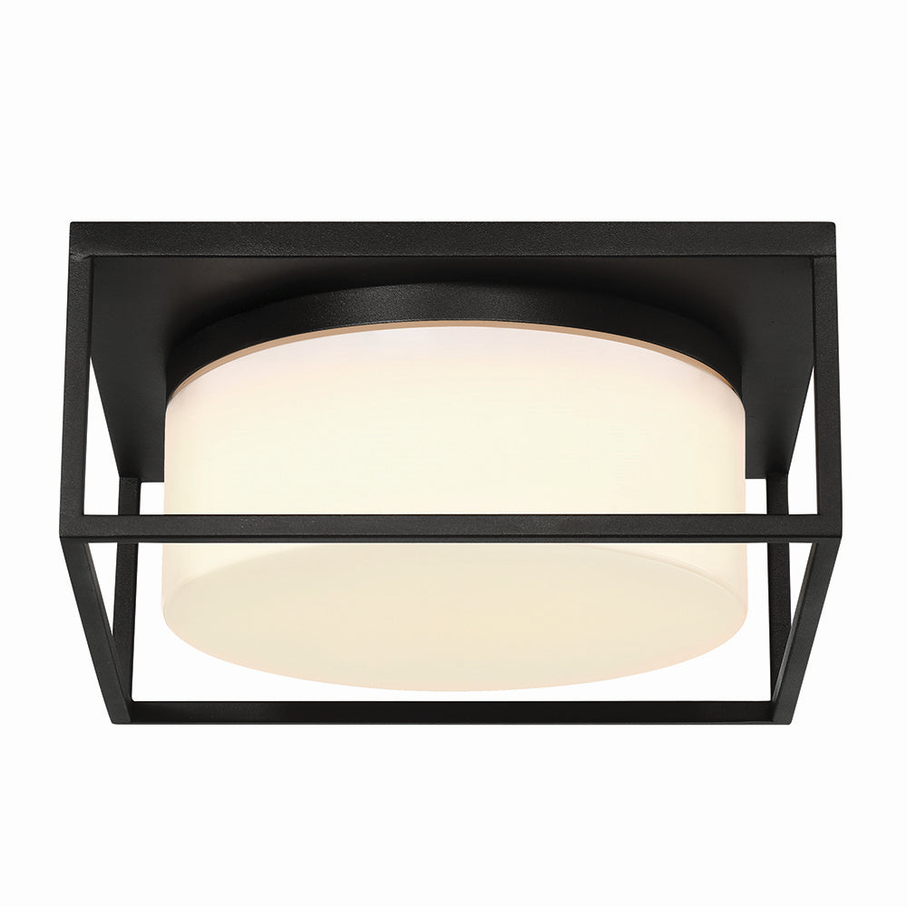 Eurofase - 41965-016 - Two Light Outdoor Flushmount - Ren - Black