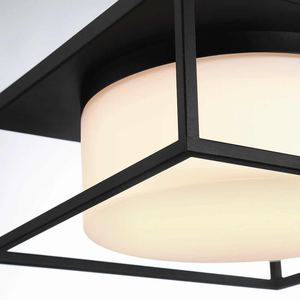 Eurofase - 41965-016 - Two Light Outdoor Flushmount - Ren - Black