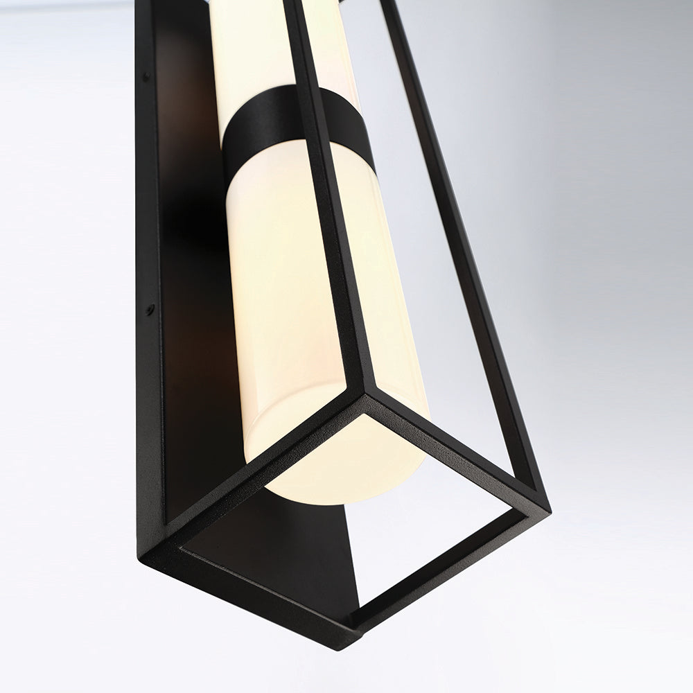 Eurofase - 41966-013 - Two Light Outdoor Lantern - Ren - Black