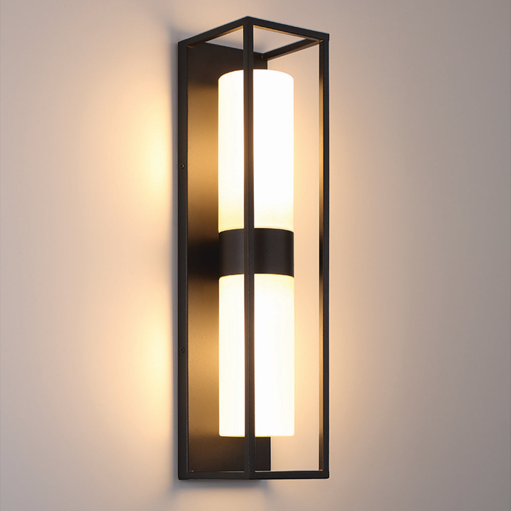 Eurofase - 41966-013 - Two Light Outdoor Lantern - Ren - Black