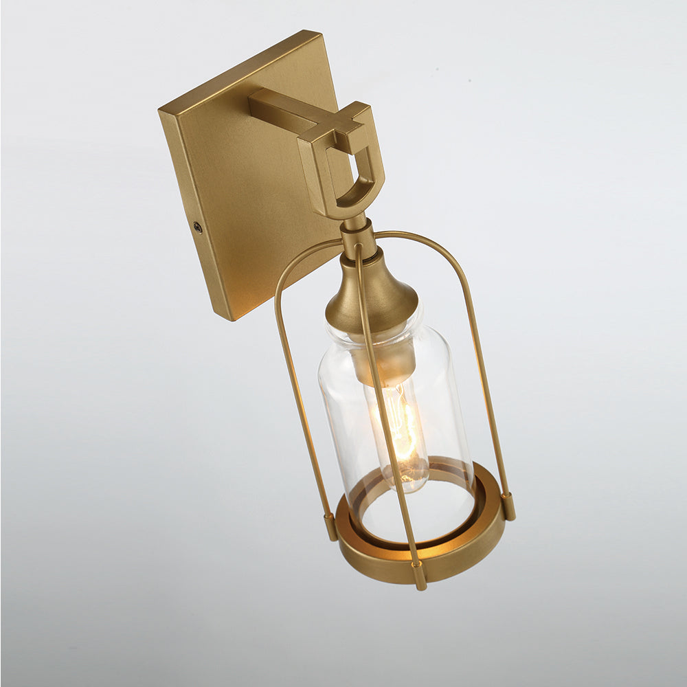 Eurofase - 42725-026 - One Light Outdoor Wall Sconce - Yasmin - Aged gold