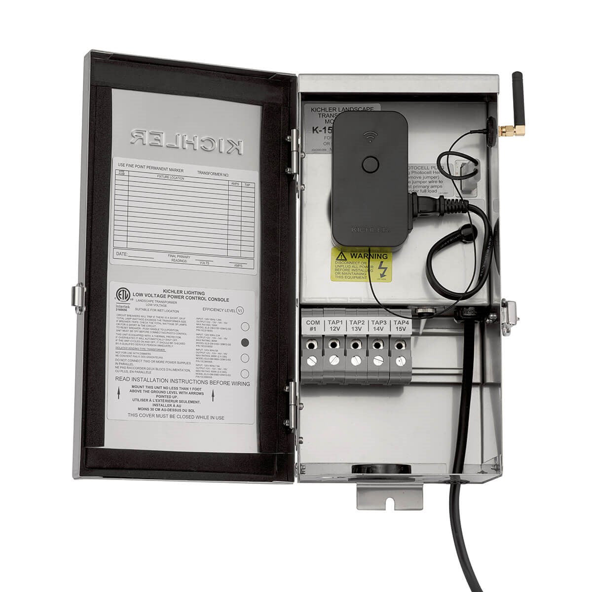Kichler - 16085BK - Control Timer - 12V Accessory - Black Material (Not Painted)