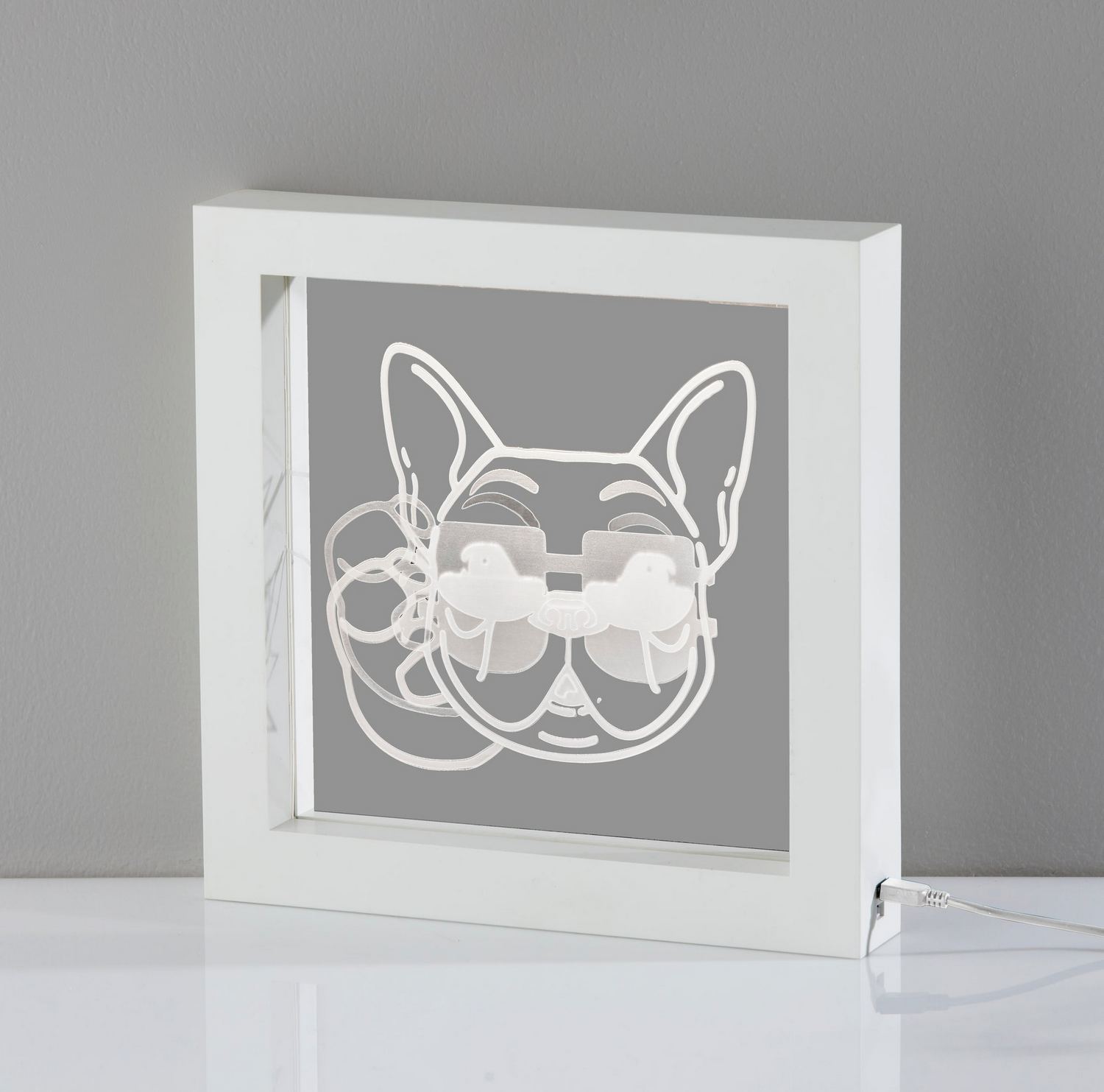 Adesso Home - SL3726-02 - LED Light Box - Light Box - White