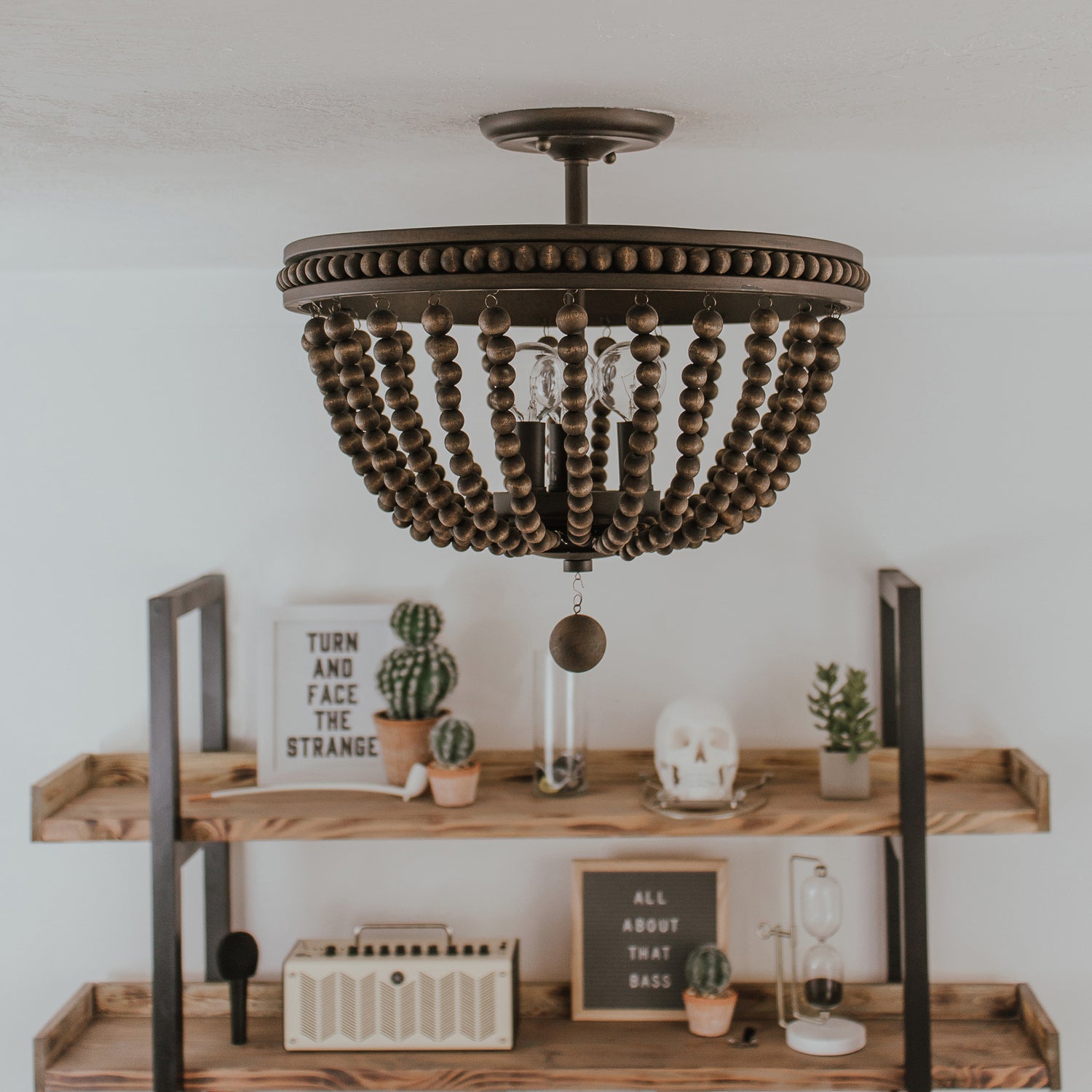 Capital Lighting - 9A122A - Three Light Semi-Flush Mount - Handley - Tobacco