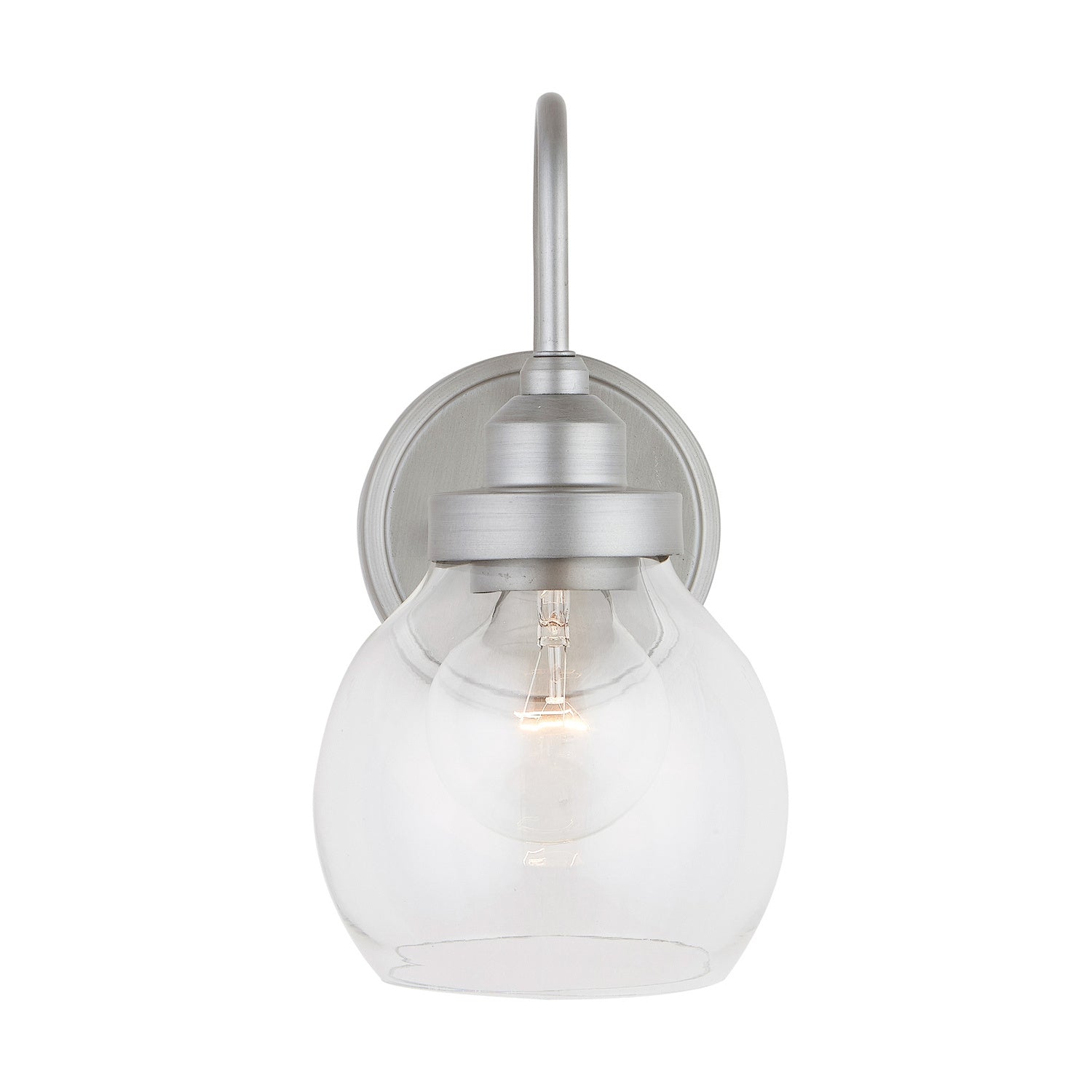 Capital Lighting - 9D334A - One Light Wall Sconce - Daphne - Brushed Nickel Painted